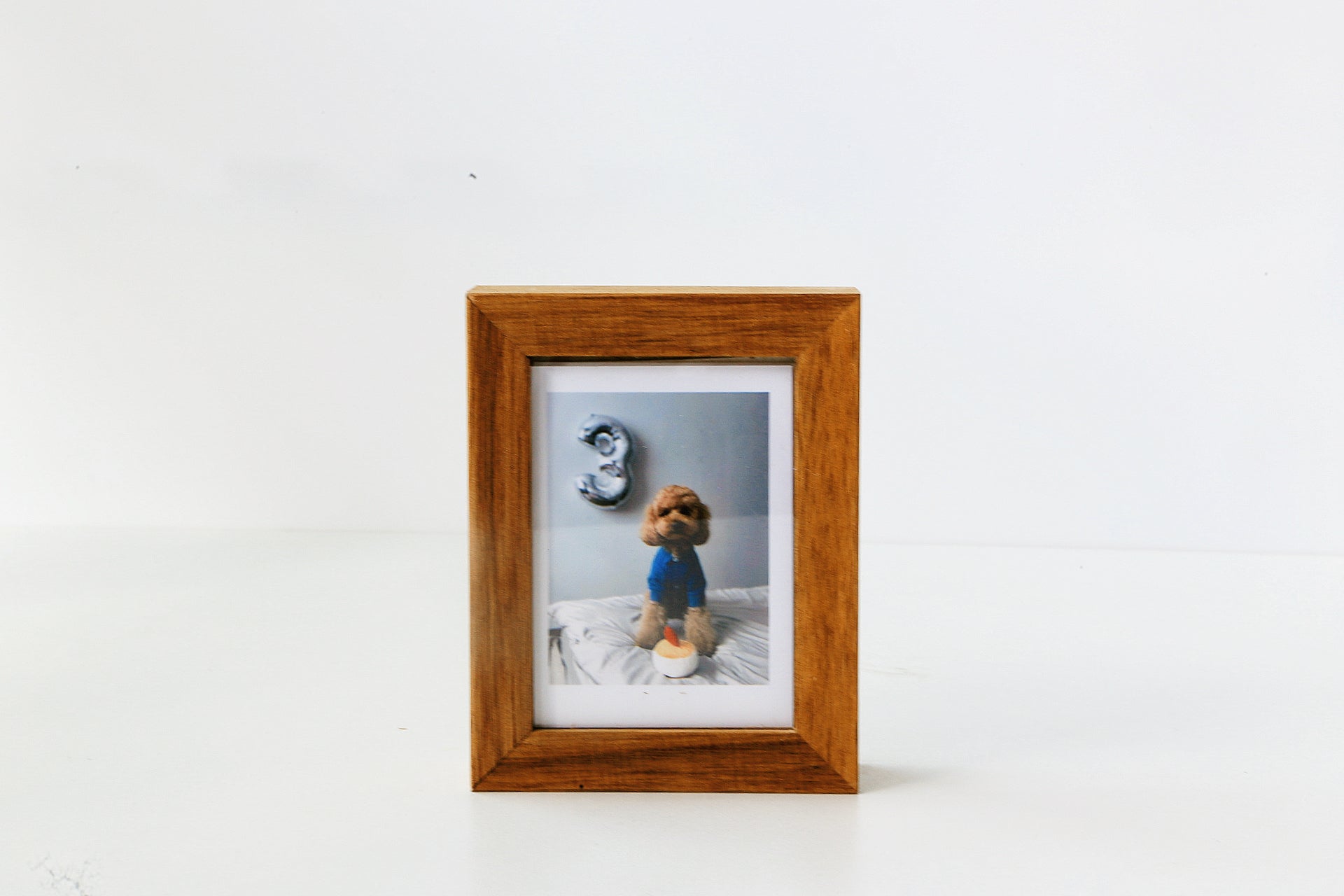 Real Wood Magnetic Memory Box Kids Art Frame