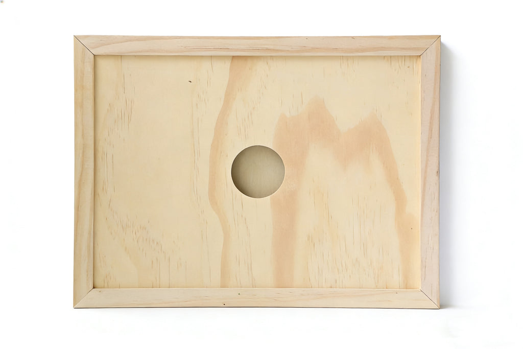 Real Wood Magnetic Memory Box Kids Art Frame
