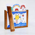 Solid Wood Kids' Artwork Storage & Display Frame - Fits A4 (For Drawings, Graffiti, Certificates)