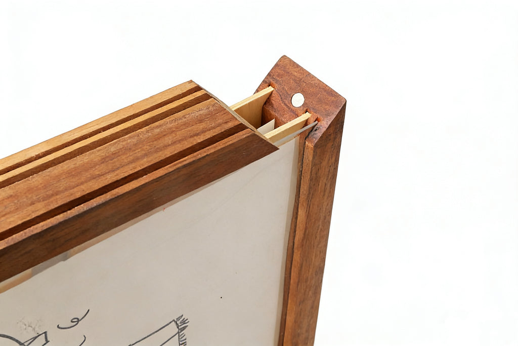 Natural Solid Wood Picture Frame Sample Kit