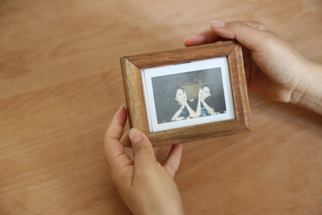 Natural Solid Wood Picture Frame Sample Kit