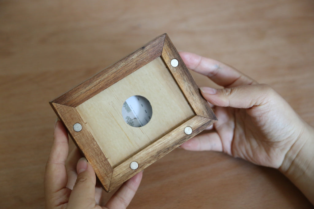 Natural Solid Wood Picture Frame Sample Kit